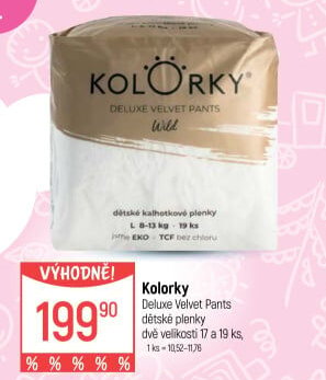 Pleny dětské Wild Kolorky Pants