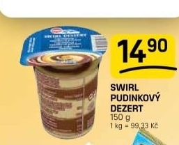 Dezert pudinkový Swirl Omira