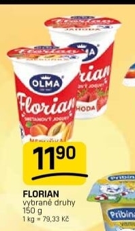 Jogurt smetanový Florian Olma
