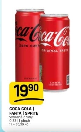 Limonáda Coca Cola
