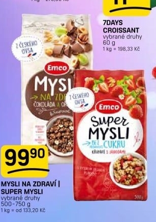 Müsli Mysli na zdraví Emco