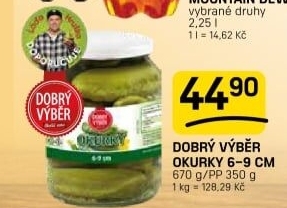 Okurky Dobrý Výběr