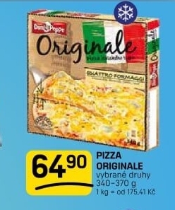 Pizza mražená Originale Don Peppe