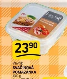 Pomazánka svačinová Lahůdky Vavřík