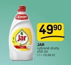 Prostředek na nádobí Jar