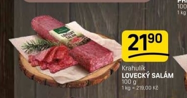 Salám lovecký Krahulík