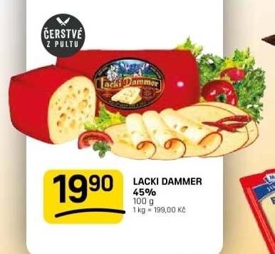 Sýr 45% Lacki Dammer
