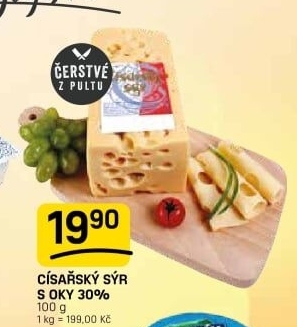 Sýr Císářský 30% Madeta