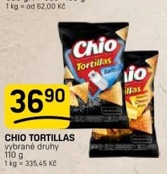 Tortilla chips Chio
