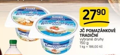 Tradiční pomazánkové Jihočeské Madeta