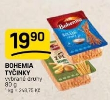 Tyčinky Bohemia
