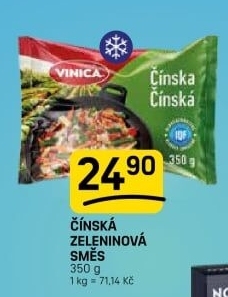 Zeleninová čínská směs mražená Vinica