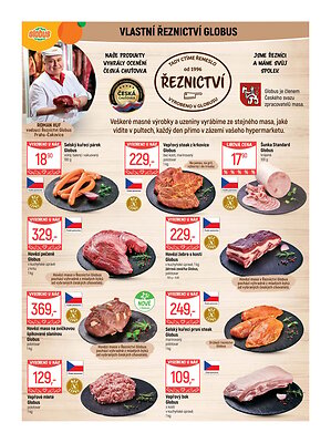 akční leták Globus 29.4.2026-5.5.2026