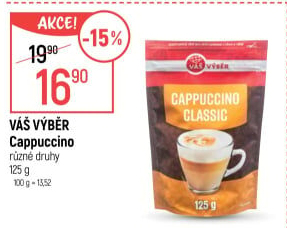 Cappuccino Váš Výběr