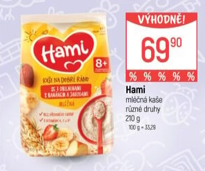 Kaše mléčná Hami