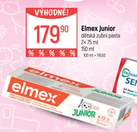 Pasta na zuby Junior Elmex