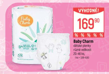 Pleny dětské Baby Charm