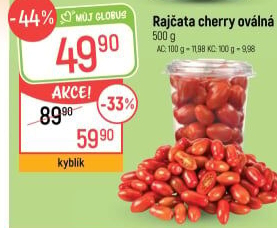 Rajčata cherry oválná