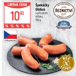 Špekáčky Globus