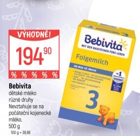 Výživa mléčná Bebivita