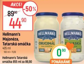 Tatarská omáčka Hellmann'
