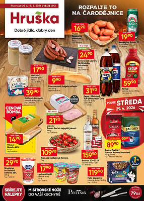 akční leták Hruška 29.4.2026-5.5.2026