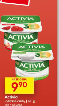Bílý jogurt Activia Danone