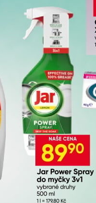 Čistič ve spreji 3v1 Power Jar