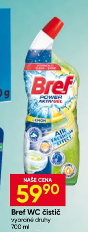 Čistič WC gelový Bref