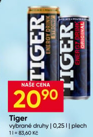 Energetický nápoj Tiger