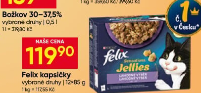 Kapsičky pro kočky Felix Purina