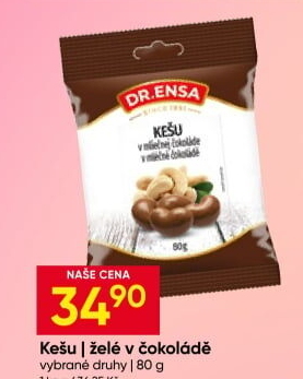 Kešu v čokoládě Dr.Ensa