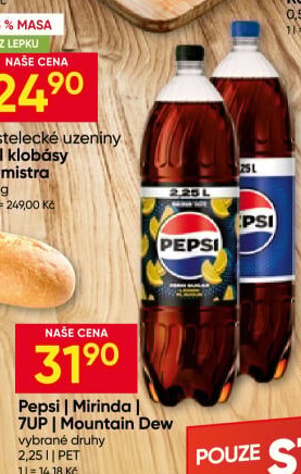 Limonáda Pepsi