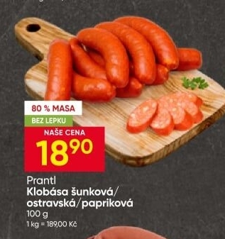Ostravská klobása Prantl