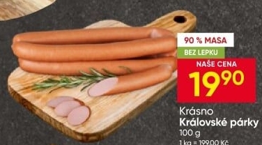 Párky královské Krásno