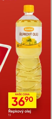 Řepkový olej Apetol