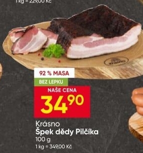 Špek Dědy Pilčíka Krásno