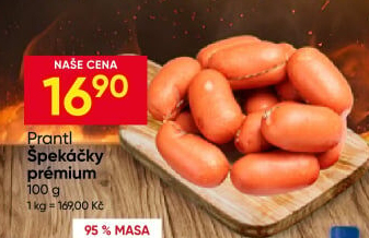 Špekáčky premium Prantl