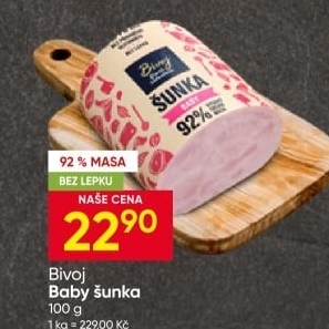 Šunka Baby nejvyšší jakosti Bivoj