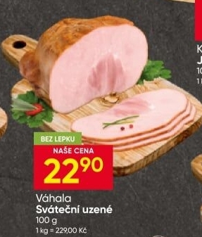 Sváteční maso uzené Váhala