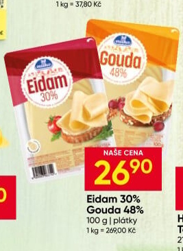 Sýr Eidam 30% Milko