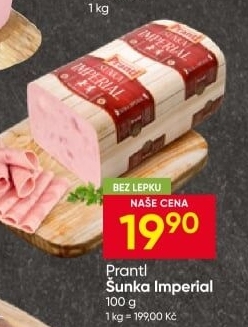 Výběrová šunka Imperial Prantl