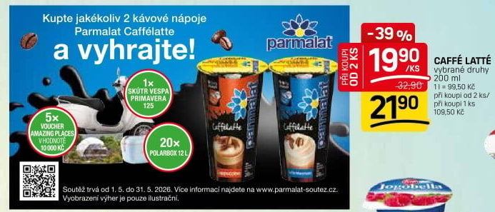 Ledová káva Parmalat