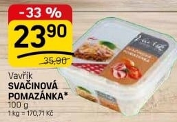 Pomazánka svačinová Lahůdky Vavřík