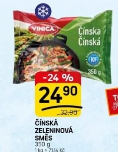 Zeleninová čínská směs mražená Vinica