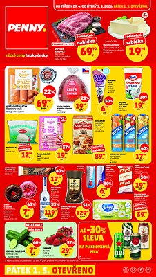 akční leták Penny Market 29.4.2026-5.5.2026