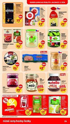 akční leták Penny Market 29.4.2026-5.5.2026