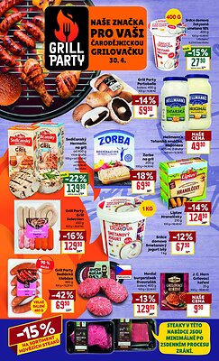 akční leták BILLA 29.4.2026-5.5.2026