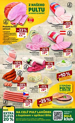 akční leták BILLA 29.4.2026-5.5.2026