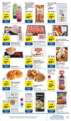 akční leták Tesco 29.4.2026-5.5.2026